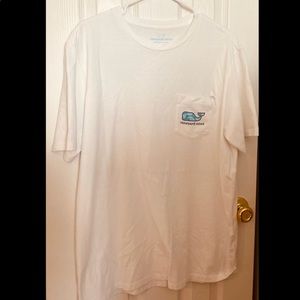 Vineyard Vines, White T Shirt, Medium